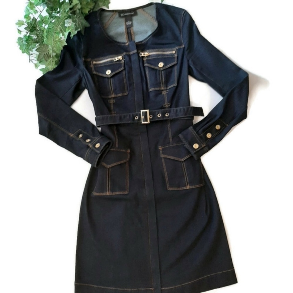INC denim dress, size 0